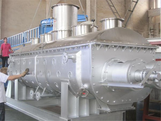 उच्च ताप क्षमता 20rpm KJG खोखले ब्लेड ड्रायर